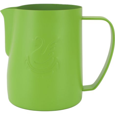 Pichet à Lait Inox 304 600ml Vert pour Cappuccino Latte Art (1/5)