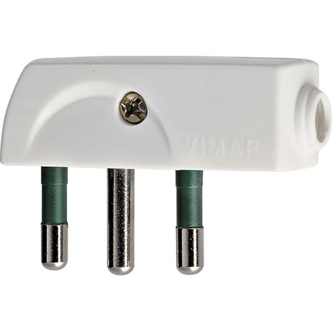 VIMAR - 00207.B Spina 2P+T 16A SPA17 90° bianco