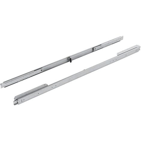 guia mesa extensible basic h47 l1150 bidi con freno  con freno 2 tableros x 400mm. carga 90kg.