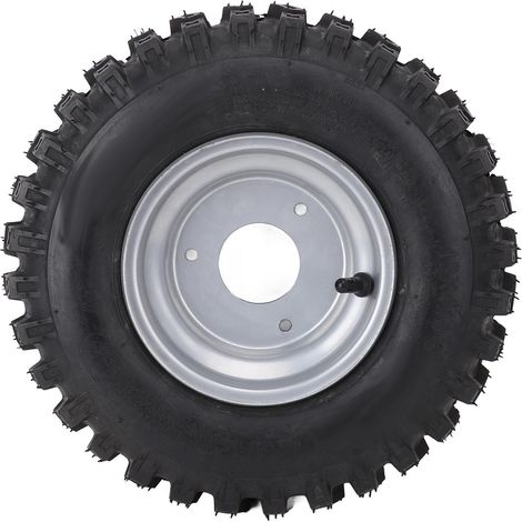 Pneu 13x4.1-6 13/4.1-6 aluminium tubeless vacuum – Jantes anti-explosion caoutchouc ATV quad tout-terrain go kart golf cart (1/5)