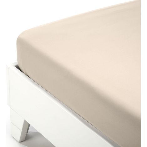 Drap Housse Coton – Drap Doux, Respirant et Durable, Lavable, disponible en 90x200, 130x200 et 180x200 cm - Linge de Lit (1/2)