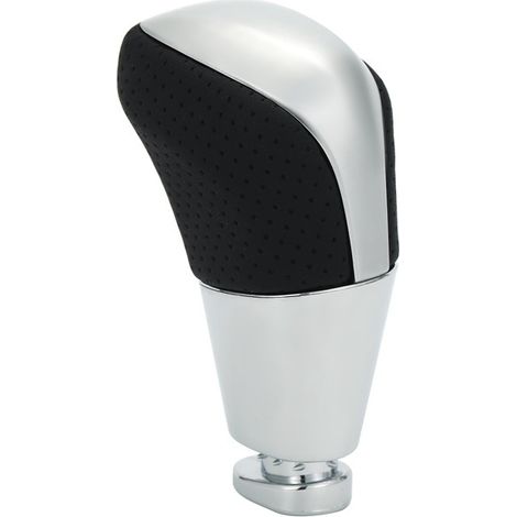 Perforated matte leather cover for the gearshift knob/accessory for the gearshift knob of the Toyota Reiz/Mark X automatic transmission.--DTEKGAZ