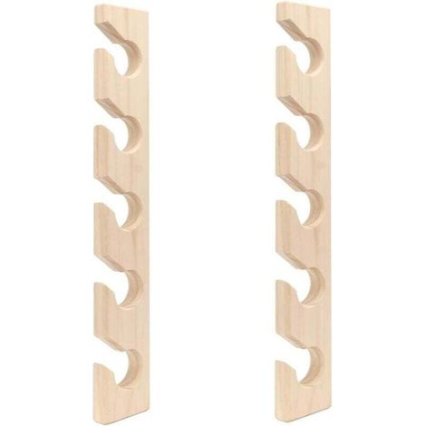 YMYNY Lot de 2 Support pour Casquette de Baseball en Bois Organisateur de Casquettes de Baseball, support de rangement pour casquettes de baseball，Support mural pour placard (1/4)