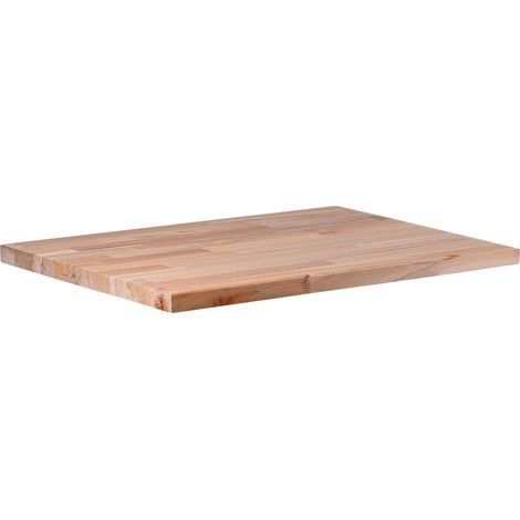 Encimera de madera maciza 650 x 550 x 30 mm (1/4)
