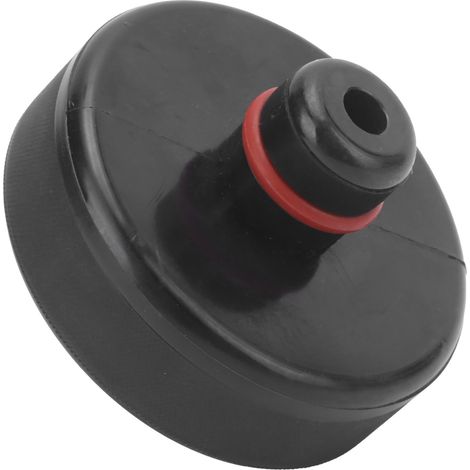 Coussinet de levage en caoutchouc pour cric, adaptateur accessoire compatible Tesla Model 3, Model S, Model X, protection châssis, lot de 2, noir (1/5)