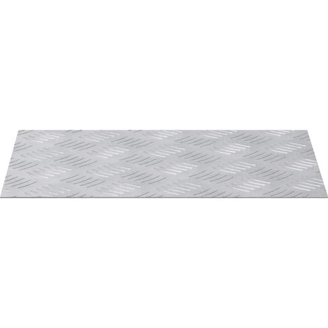 Nez de marche Rectangulaire 4 pcs Argenté 40 x 30 cm Aluminium (1/5)