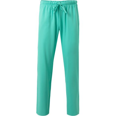 Pantalón sanitario pijama microfibra con ajustables, antibacterias P533007 VELILLA XL Verde menta