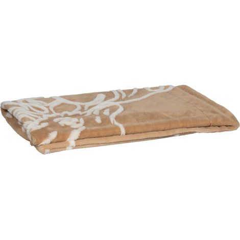 Amadeus - Plaid cerf Prince des forêts taupe 130X170 cm (1/5)
