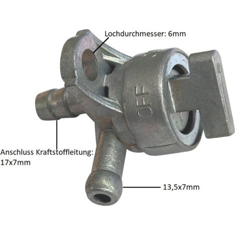 Ersatz Benzinhahn Schalter Kraftstoff Ventilhahn für Motorpumpen uvm. (1/3)