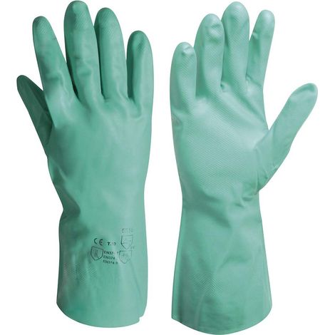Cogex 83291 - Paio di guanti per pittura e solventi, in nitrile, taglia 10 (1/5)