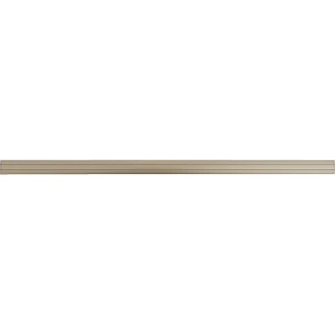 Alberts 491482 Coprisoglia, autoadesivo, alluminio, anodizzato color sabbia, 900 x 38 mm. (1/4)
