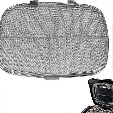 Plaque de cuisson compatible Foodi avec grille et protection anti-éclaboussures en acier inoxydable (1/5)