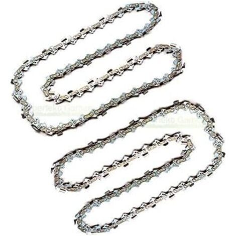 Pair Guide et chaîne pour tronçonneuse , 2 chaînes de tronçonneuse 30 cm 1,3 mm 3/8\" 45 TG Compatible avec tronçonneuse Greenworks GD24CS30K4 24 V