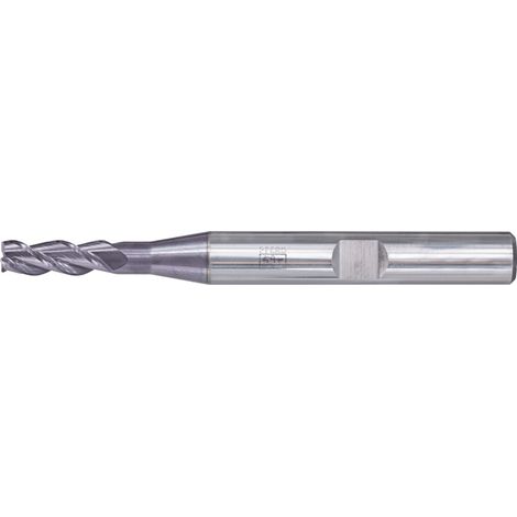 PFERD VHM Eckfräser lang 3 Schneiden Ø 4 mm 45° Fase TiAlN Schaft HB Universal Line Schruppen Schlichten Nuten (1/4)