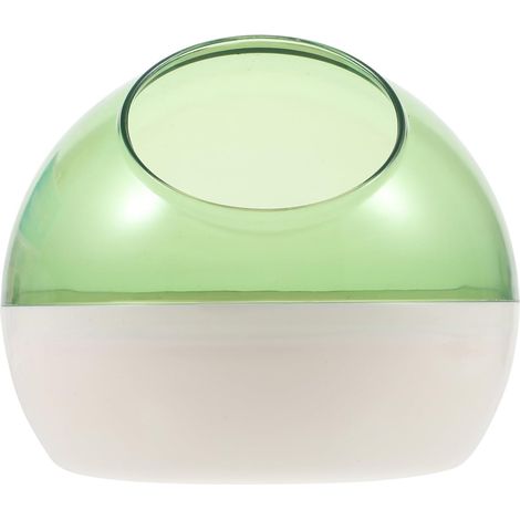 Hamster-Badezimmer, transparente Toilette, Sand für Kleintiere, Badeset für Hamster, Chinchillas und Mäuse, leicht zu reinigen, Beobachtungsmöglichkeit, praktisches Käfigzubehör (1/5)