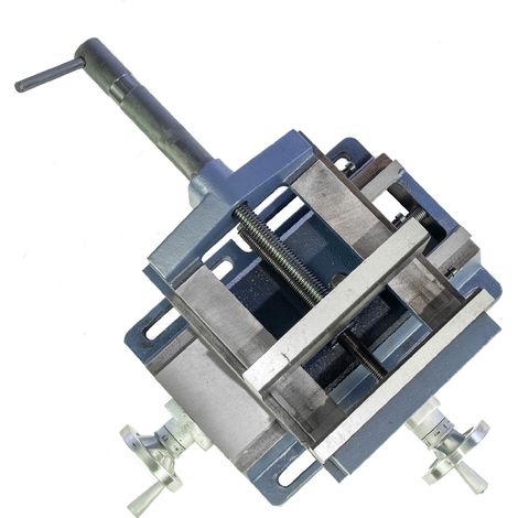 Combinaison étau de perçage et table croisée 100 mm MW-Tech KRST100Q