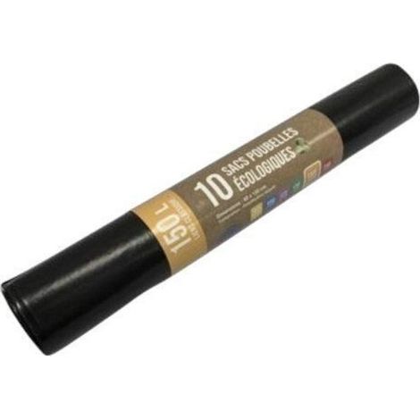 150 l schwarze Müllsäcke Sans marque