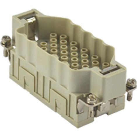 CQEEM 40 I.L.M.E. Ilme CQEE Stifteinsatz (M) Crimpanschluss, 40-polig+PE 500V, 16A - 1 Stück