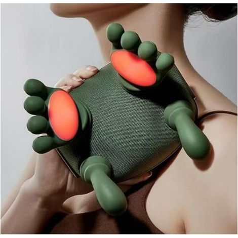 APPAREIL DE MASSAGE Main Massante Nuque, Masseur Epaule Et Cou, Masseur Dos Et Cervicales Avec Chaleur, Simulated Human Hand (1/5)