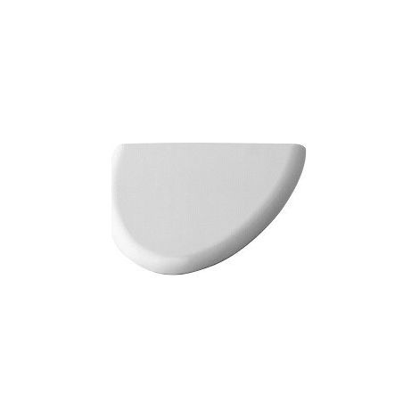 Couvercle d'urinoir FIZZ avec mécanisme d'abaissement blanc DURAVIT