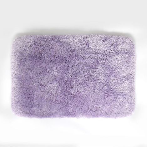 FINO Alfombra de baño de microfibra 60x90cm Lavanda Spirella