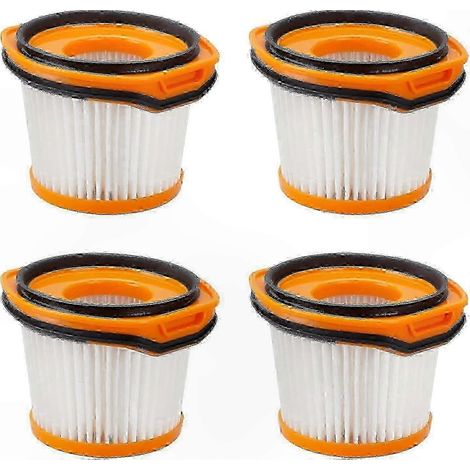 Lot de 4 filtres de rechange pour aspirateur sans fil, lavables et réutilisables, accessoires pour système WANDVAC (1/5)