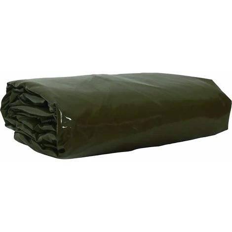 Bâche 650g / m² Vert olive 2,5 x 3,5 m (1/5)