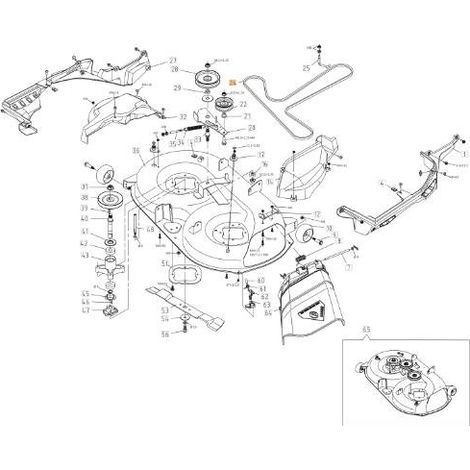 CORREA V48X900 ORIGINAL EMAK TS000123R