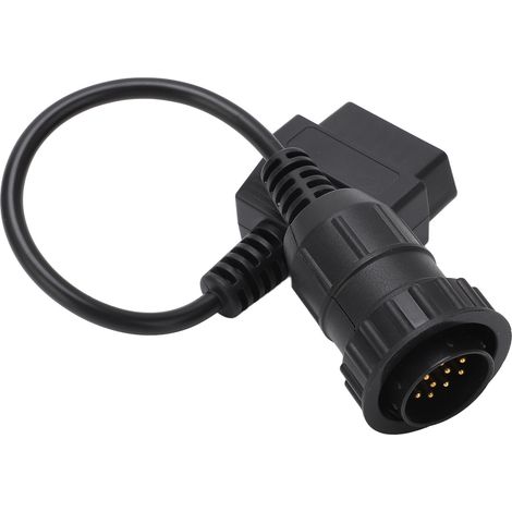 Adaptateur OBD 14 broches vers 16 broches, câble diagnostic compatible Mercedes-Benz, 2 pièces, remplacement pour scanner auto (1/5)