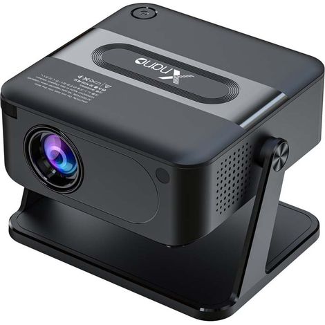 Filiyano – Projecteur HD 720p double fréquence HA109-1/8G, mini projecteur portable d'extérieur avec WiFi 6 et Bluetooth 5.0, idéal pour le home (1/4)