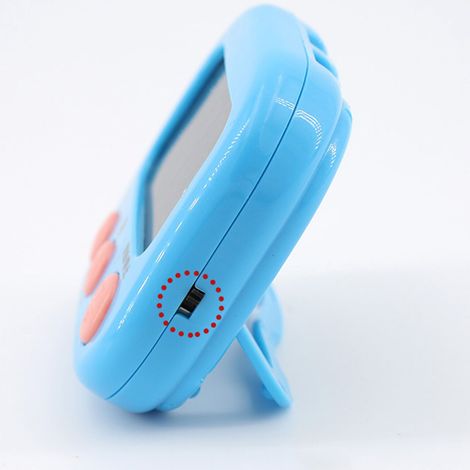 Minuteur numérique portable pour enfants, avec boutons de commande et affichage clair, idéal pour les études, la cuisine et la préparation des repas. (1/5)