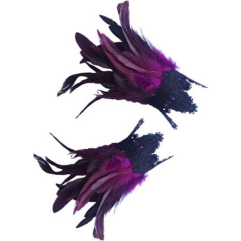 Braccialetti con finiture ventilate, accessori Costume-Violet