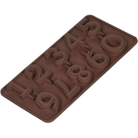 Pedrini numeri dolci forme, in silicone alimentare per cioccolatini – ghiaccio qualità professionale