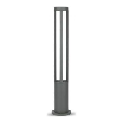 V-Tac Lámpara de pie exterior gris LED 10W 80 cm