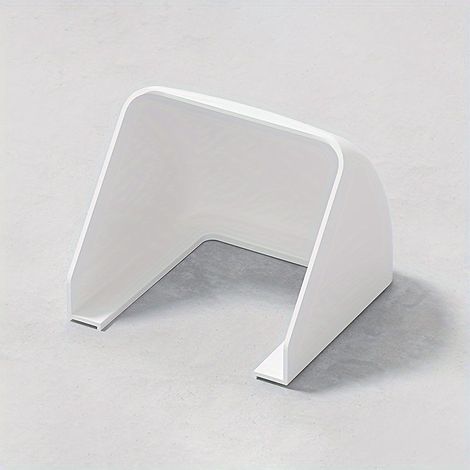 Couvercle de protection universel transparent pour prise électrique murale extérieure (1/5)