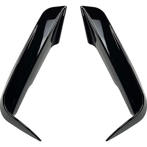 Kit de spoiler latéral de pare-chocs avant avec cache antibrouillard pour BMW F30 F35 Pack M 320i 325i (2013-2019) (1/5)