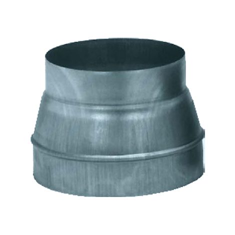 Réduction conique en acier galvanisé, raccordement D 160/80 mm S&P (UNELVENT) 865021