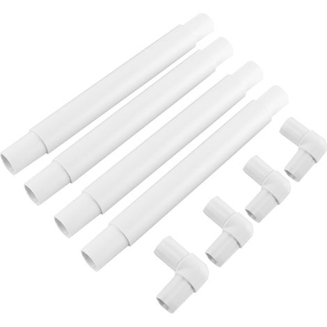 Cadre à broder en plastique avec clips pour broderie au point de croix, patchwork et tapisserie (27,9 x 27,9 cm) (1/5)