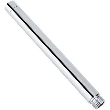 Bras de douche rond en acier inoxydable, extension de douche de 8 pouces avec revêtement chromé,
