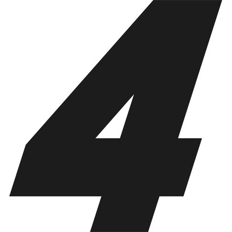 Numéro 4 - Noir – CE ENDURO compatible avec les normes FFM 2018