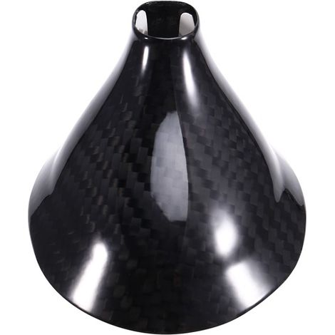 Color: Black. Material in carbon fiber look: Real carbon fiber for antenna cover, trim strip and antenna assembly.
