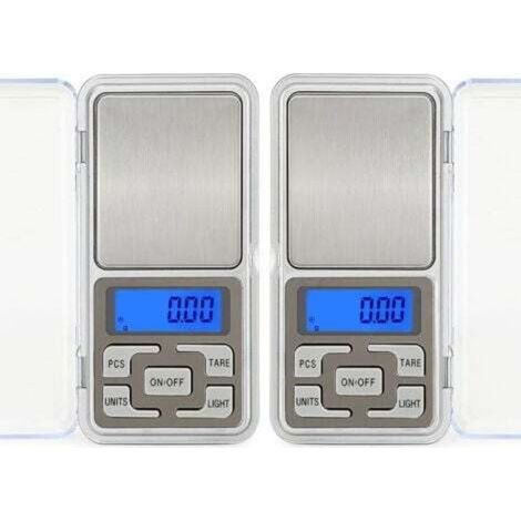 [NEVER USED] Two mini electronic scales, 500g capacity, high precision 0.01g, food scale, jewelry scale, kitchen scale