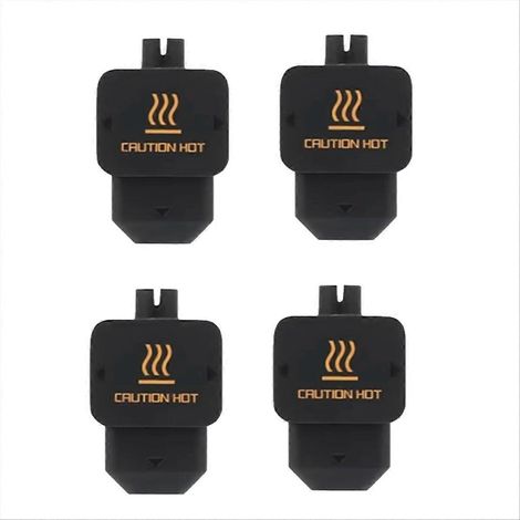Manchon de protection en silicone pour accessoires d'imprimante 3D (4 pièces)