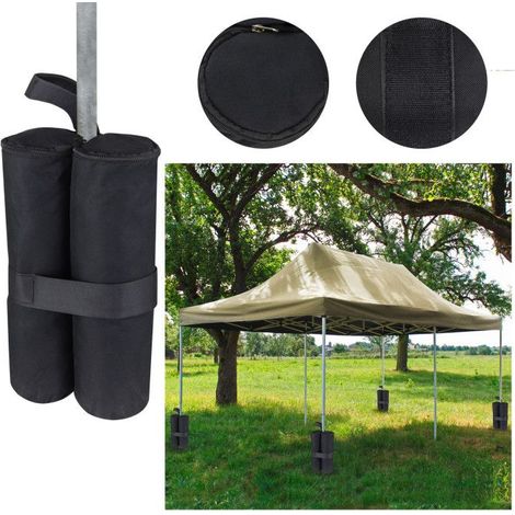 Sacs de lestage pour pied tonnelle / table / étal - Lot de 4