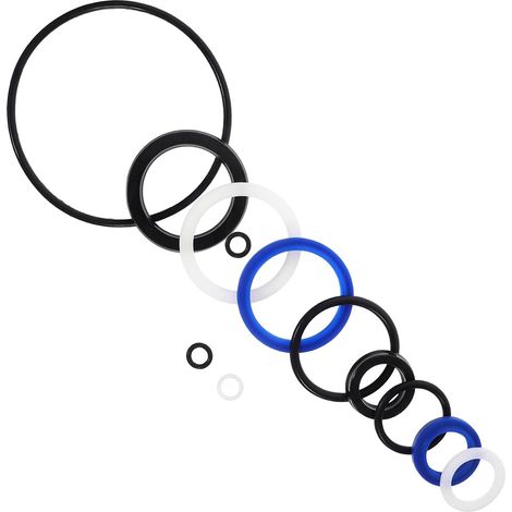 Paquet de 10 anneaux d'étanchéité en caoutchouc Anneaux O Anneaux d'étanchéité haute pression pour kits d'étanchéité de voiture Anneaux de réparation haute température pour l'entretien des véhicules 1 (1/5)