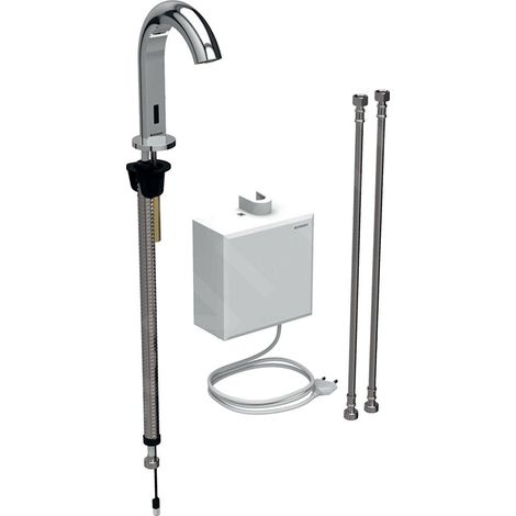 Geberit 116167211 Piave robinet d'alimentation WT, montage au sol, réseau (1/4)