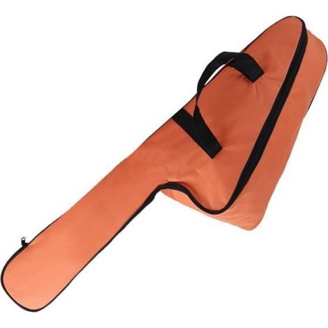 Sac de transport pour tronçonneuse - - Orange - Tissu Oxford - Léger - Durable (1/3)