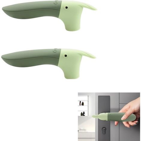 Protezione per maniglia della porta, ammortizzatore per maniglia della porta, fermaporta, fermaporta flessibile, copri maniglia in silicone, copri maniglia a leva decorativo e carino (1/5)