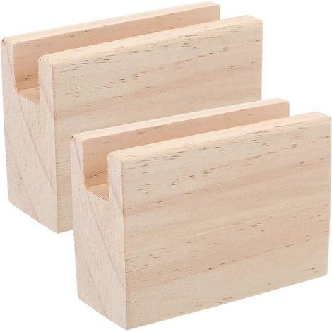 Élévateurs de meubles en bois, élévateurs de canapé-lit, ensemble de 4 pièces pour surélever les meubles. (1/5)