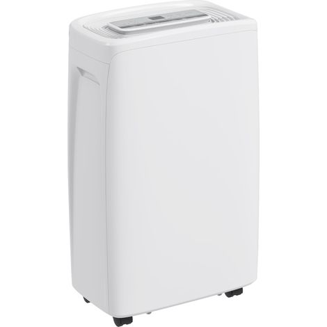 Déshumidificateur électrique 12 L/jour silencieux 4 modes 2 vitesses blanc 29x18x49 cm (1/5)